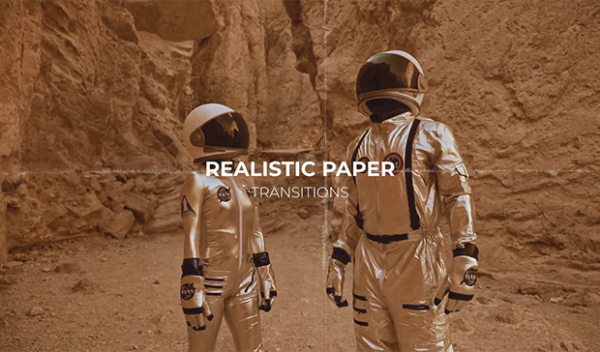Real Paper Transitions for DaVinci Resolve