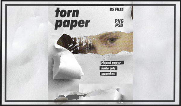 Torn Paper Bundle