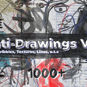 Creative Market - Anti-Drawings Vol.1