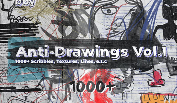Creative Market - Anti-Drawings Vol.1
