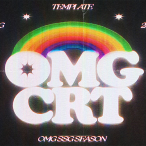 OMG CRT Photoshop Template