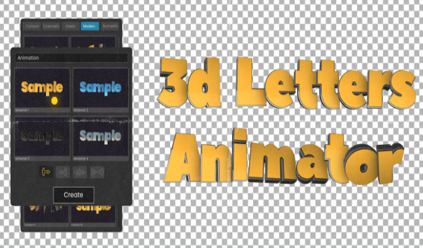 Aescripts - 3D Letters Animator