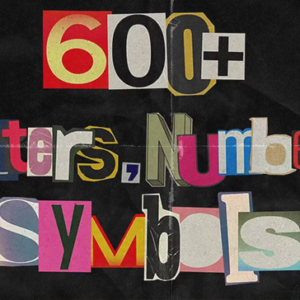 Creative Market - Ransom Type Collage