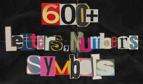 Creative Market - Ransom Type Collage