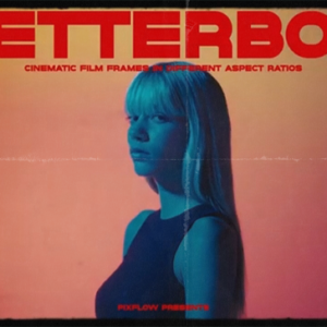 Letterbox Film Frame Templates 4K