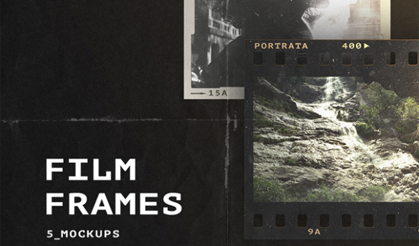 Film Frames Mockups V1 & V2