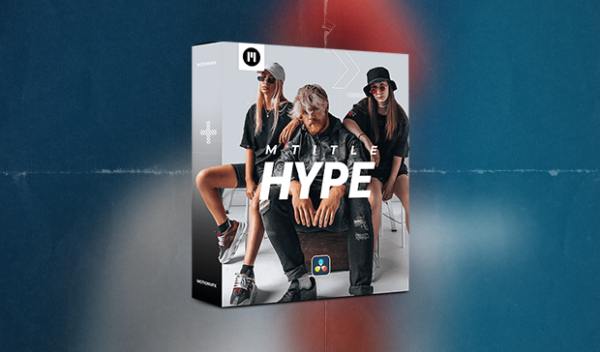 MotionVFX - mTitle Hype for DaVinci Resolve