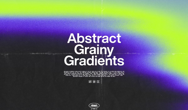 30 Abstract Grainy Gradients