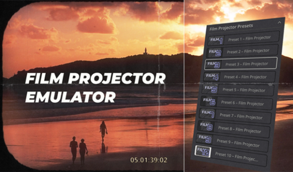 Film Projector Emulator for DaVinci Resolve