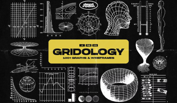 GRIDOLOGY 100+ Graphs & Wireframes