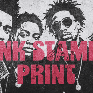 Ink Stamp Paper Print Photo Effect