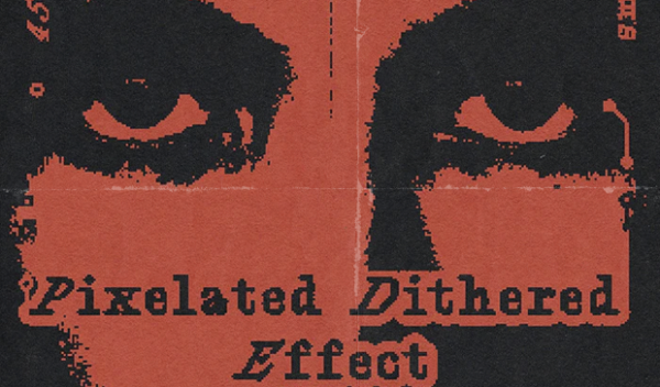 Pixelated Dithered Effect