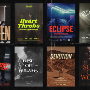 Animated Vertical Film Posters