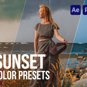 Pixflow - CL-Sunset Coloring LUTs
