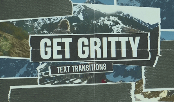 Get Gritty Title Transitions for FCPX