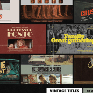Old Movie Titles Collection