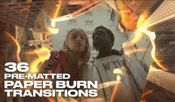 Paper Burn Transitions