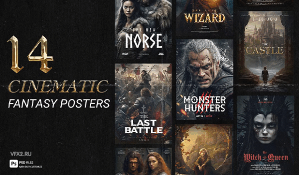 Cinematic Fantasy Posters
