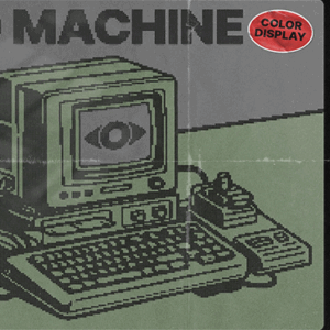 LCD Machine Photoshop Mockup
