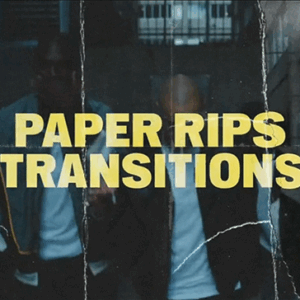Paper Rips Folds Transitions for Premiere Pro