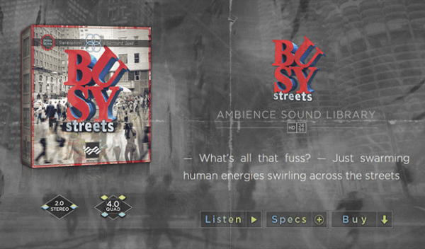 Articulated Sounds - Busy Streets