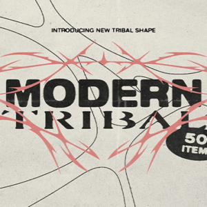 Modern Tribal Vector Shapes