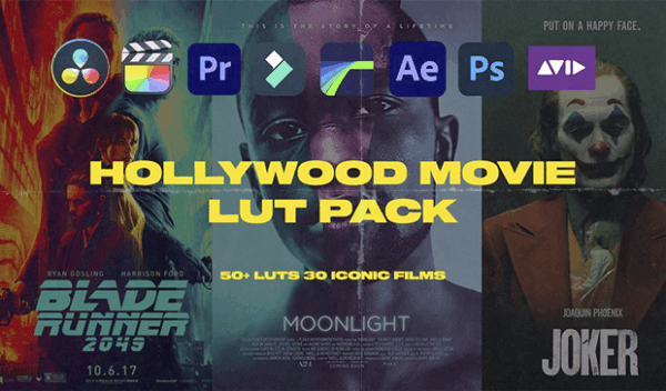 Hollywood Inspired LUTs