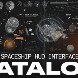 Sci-fi Spaceship HUD Interface