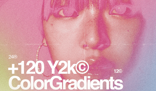 +120 Y2k Color Gradients