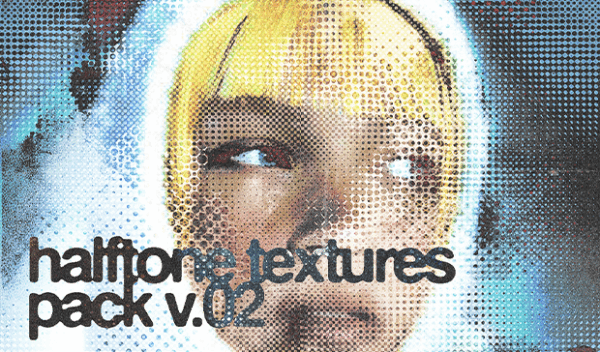 200 Halftone Textures Pack vol.02