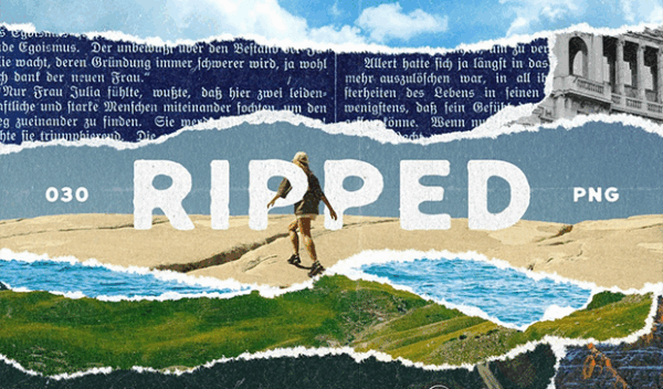 RIPPED Paper Elements Collection