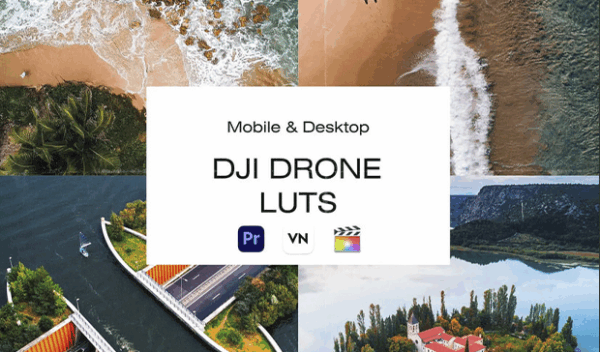 DJI Drone LUTs Color Grading