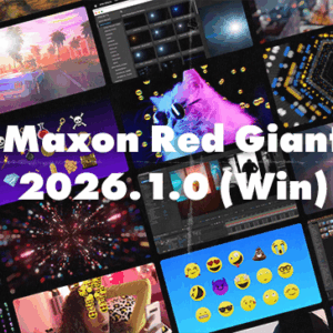 Maxon Red Giant 2026.1.0 (Win)
