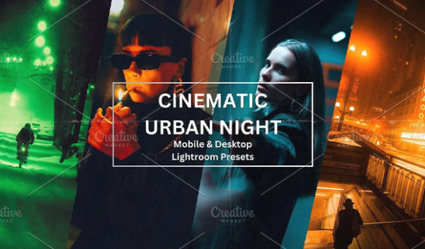 Cinematic Urban Night Lightroom Presets