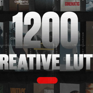 1200+ Creative Cinematic LUTs Master Bundle