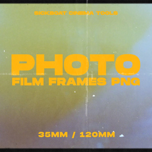 PNG Film Borders + Texture