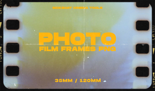 PNG Film Borders + Texture