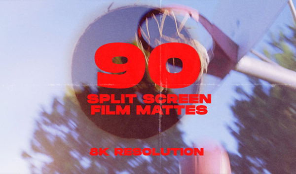 Split Screen Film Mattes
