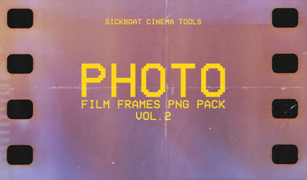 35mm PNG Film Borders Vol. 2