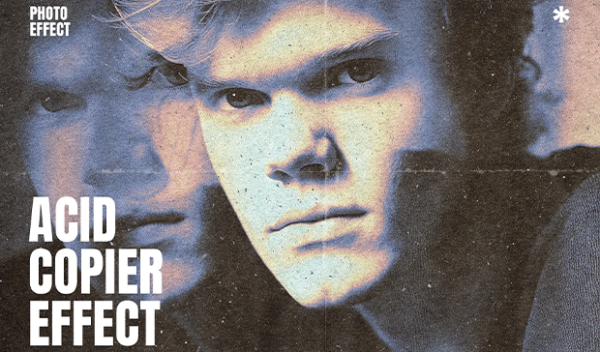 Acid Copier Photo Effect