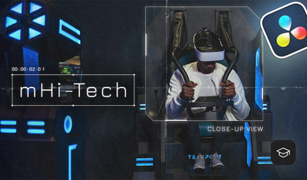 MotionVFX - mHi-Tech for DaVinci Resolve