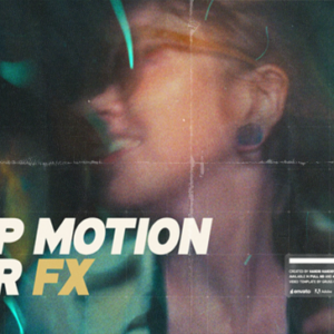 Stop Motion Blur Effect for After Effects