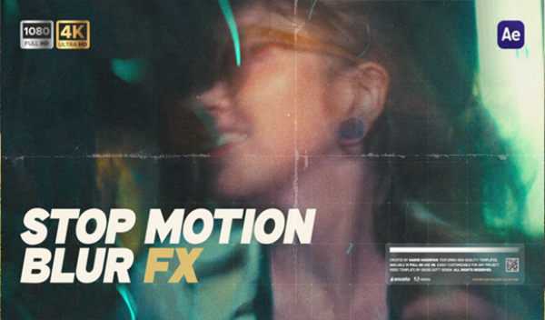 Stop Motion Blur Effect for After Effects