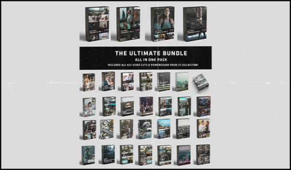 The Ultimate Bundle LUTs & PowerGrade