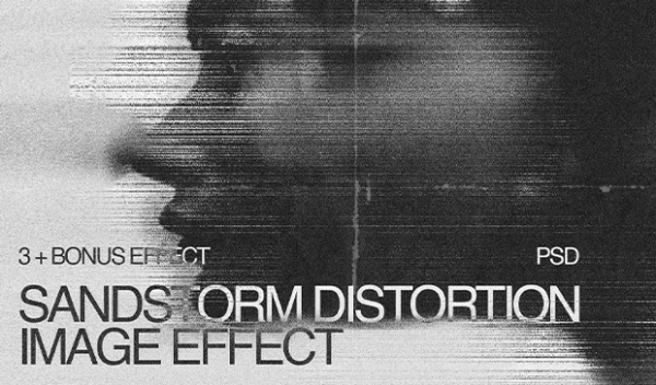 Grainy Sandstorm Distortion Image Effects