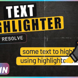 Highlighter Pro for DaVinci Resolve