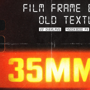 Old Film Burn Overlay
