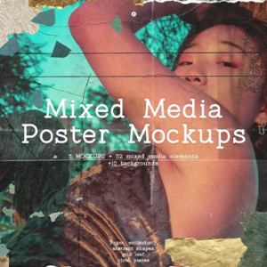 Mixed Media Poster Mockups