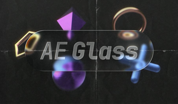Aescripts - AE Glass v1.0.1 (Win+Mac)