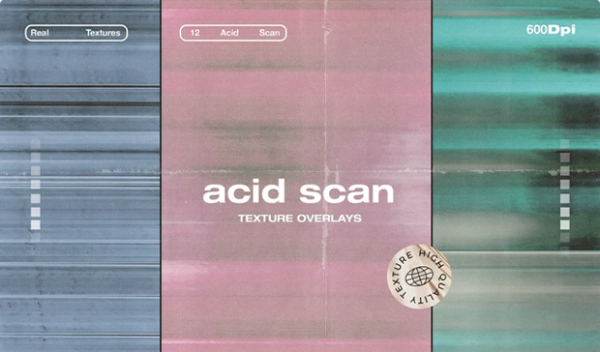 Acid Scan Texture Overlays